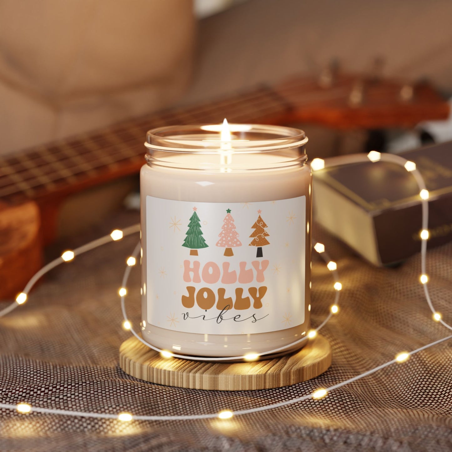 Holly Jolly Vibes Candle, 9oz