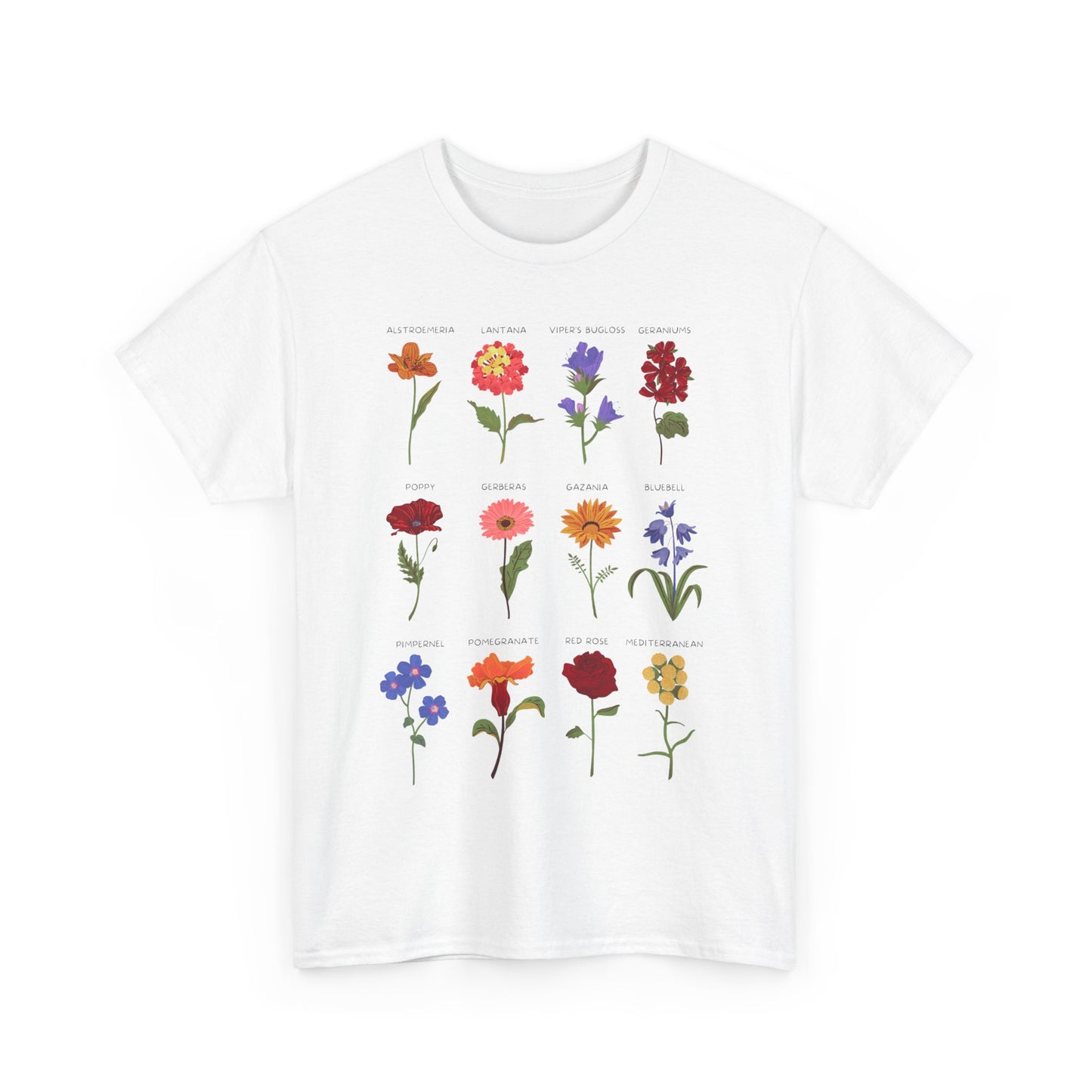 Florals Tshirt, Springs, Flowers, Cute.