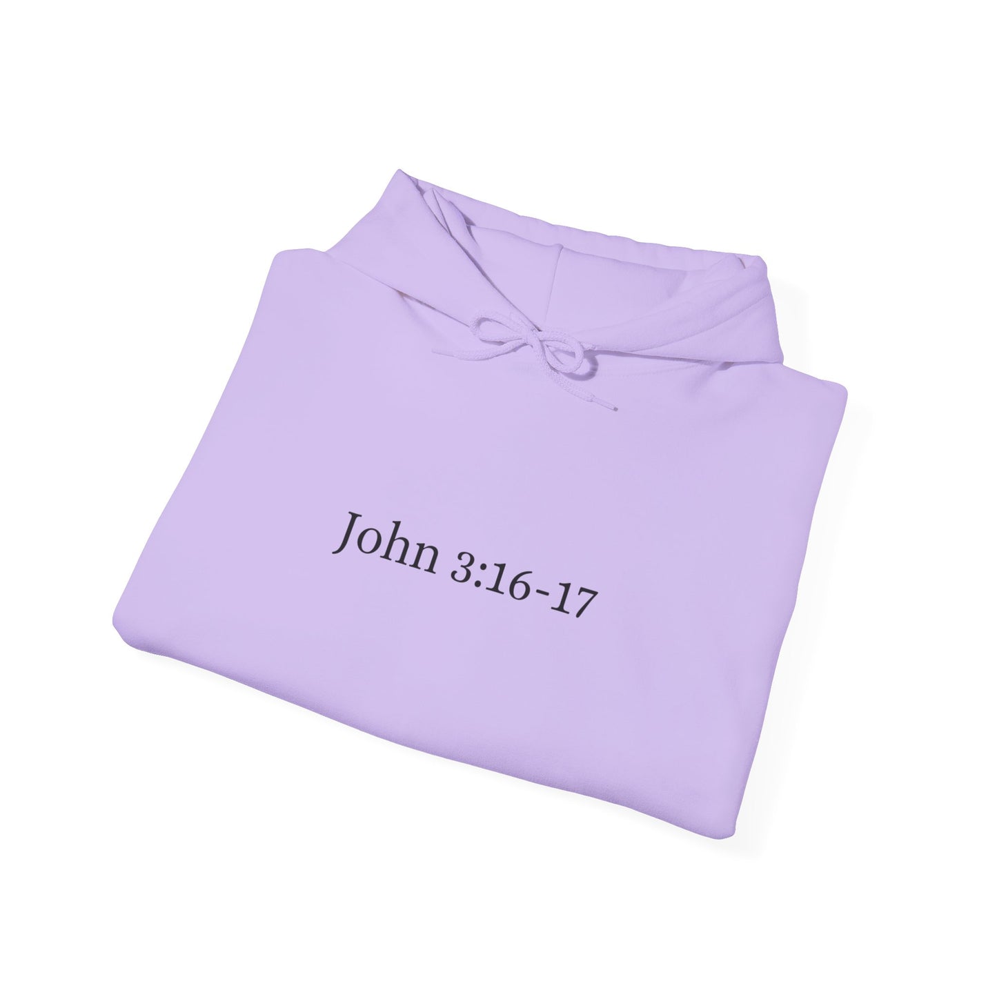 John 3:16-17 (Redeemed) Hooded Sweatshirt