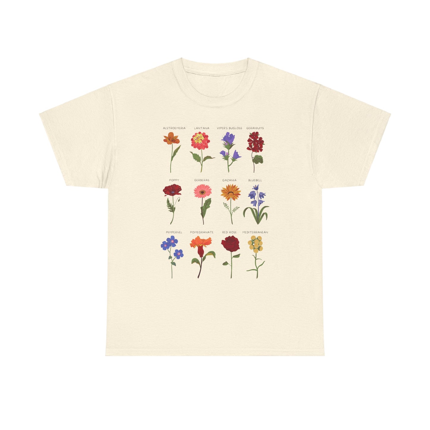 Florals Tshirt, Springs, Flowers, Cute.