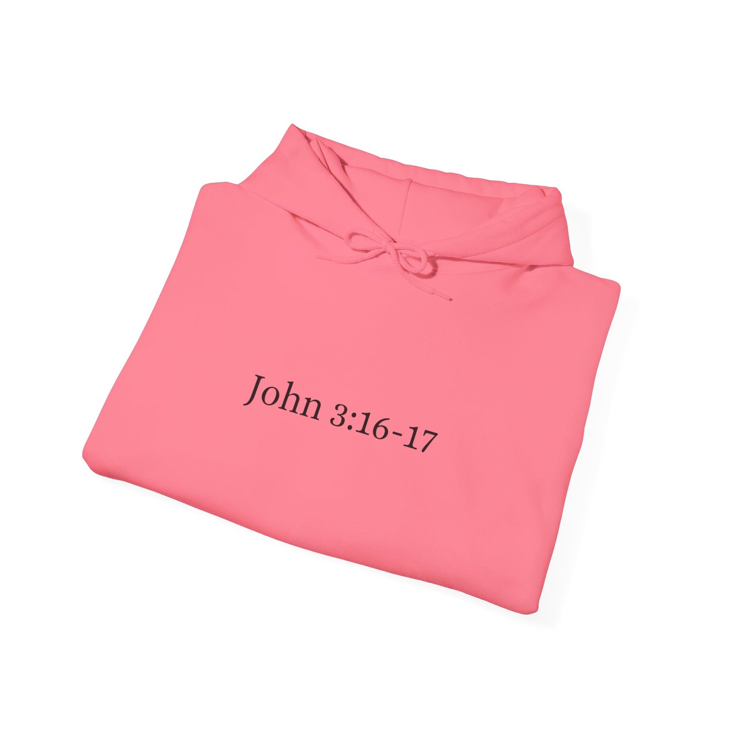 John 3:16-17 (Redeemed) Hooded Sweatshirt