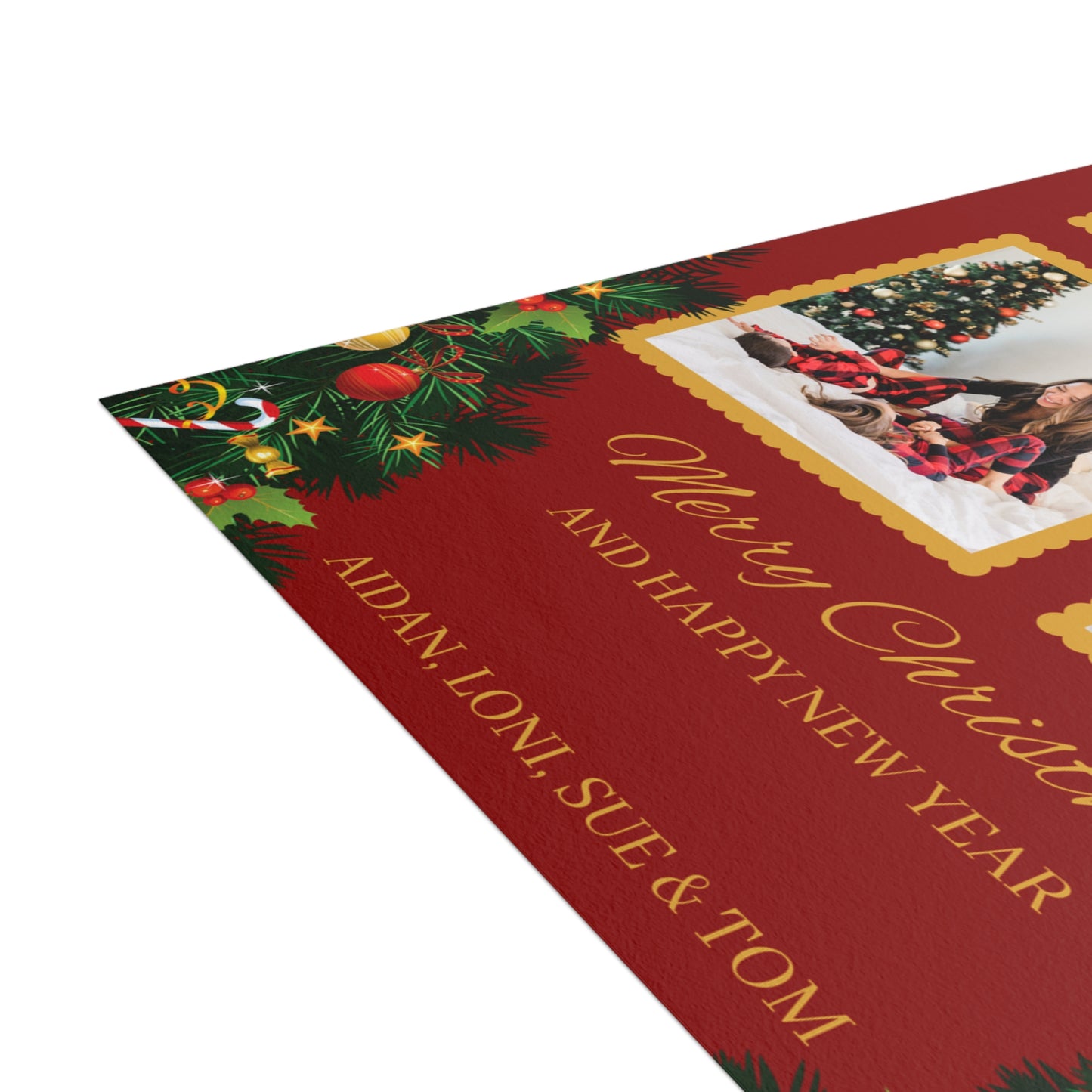 Custom Christmas card-10, 30, 50 Cards with Envelope