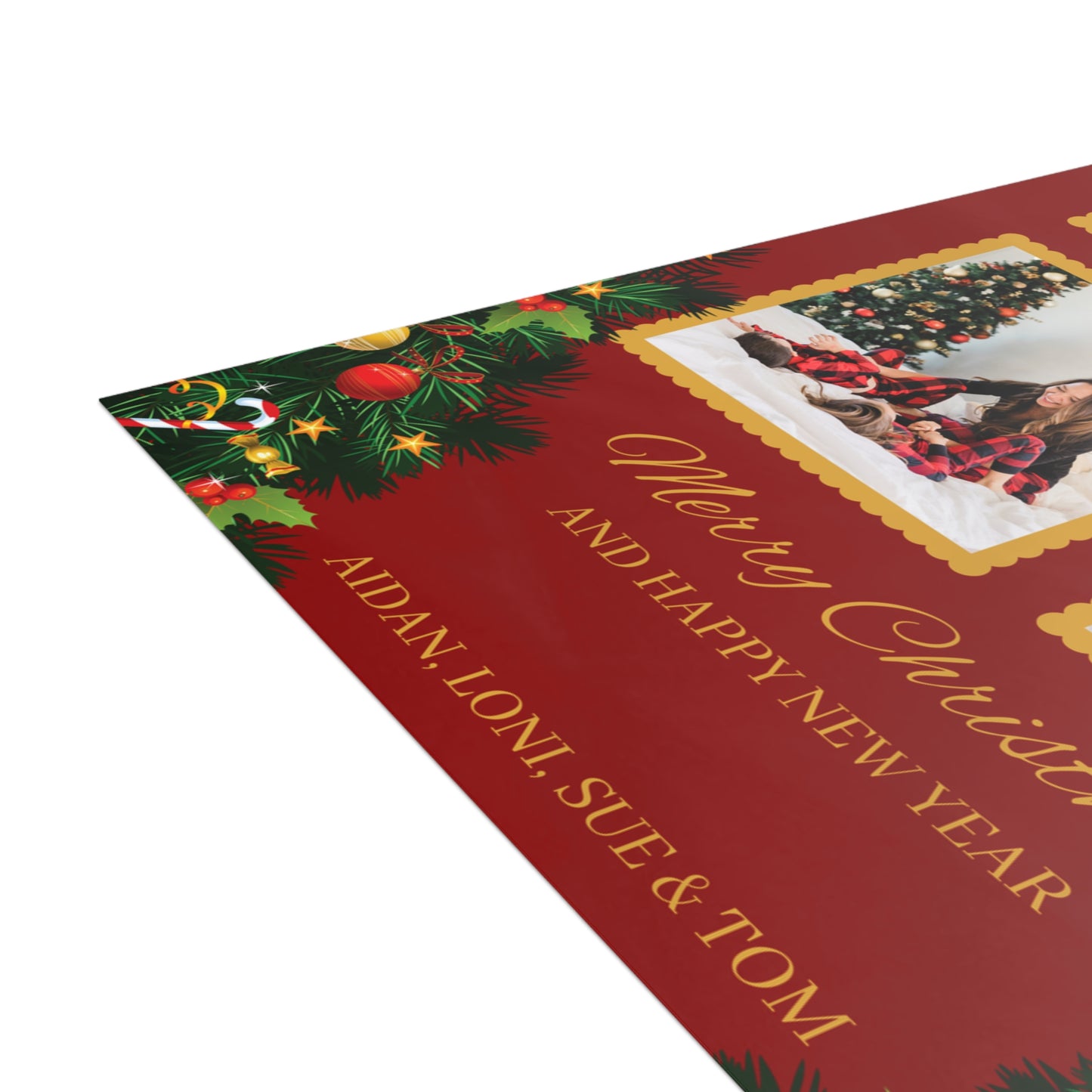 Custom Christmas card-10, 30, 50 Cards with Envelope