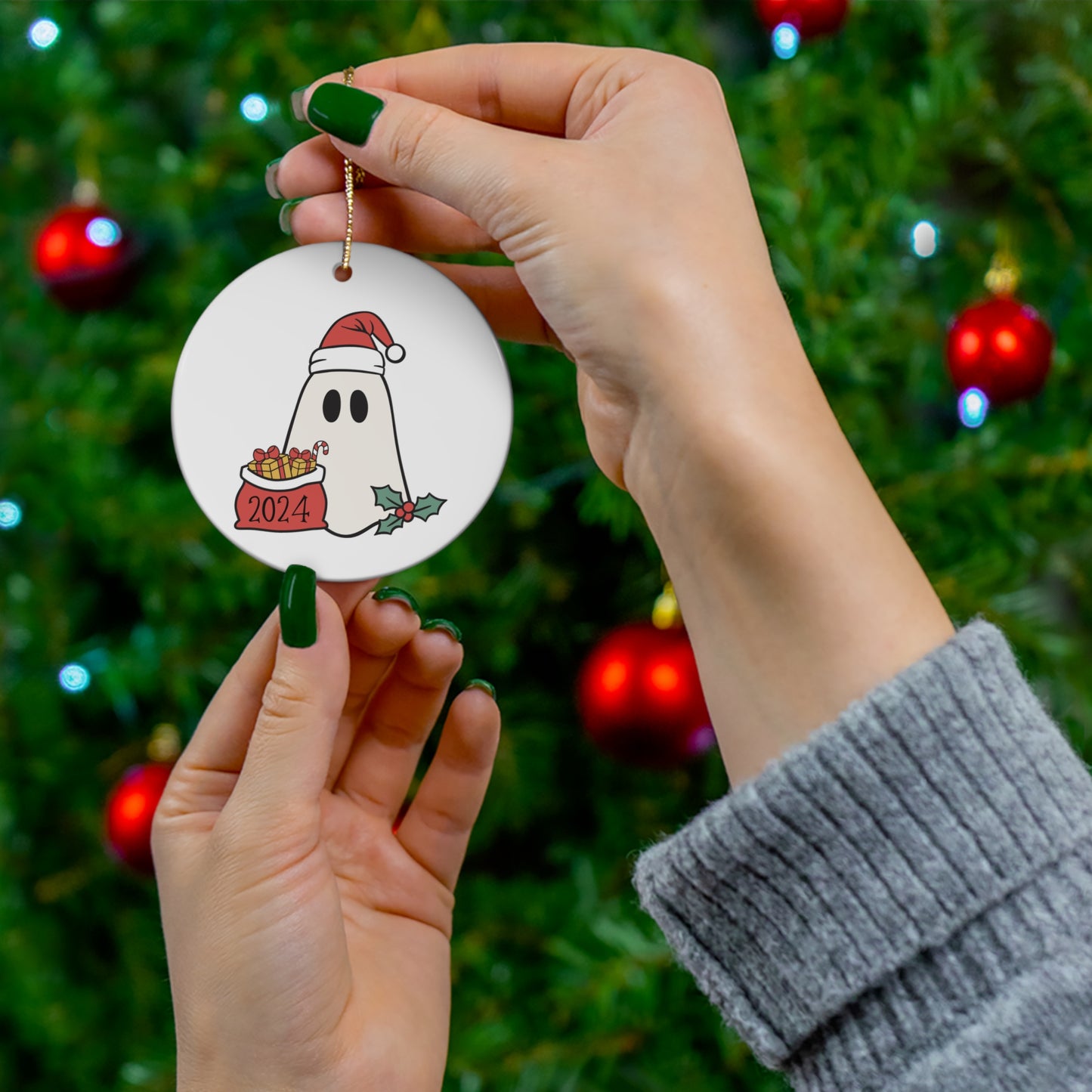 Spooky Christmas 2024 Ornament