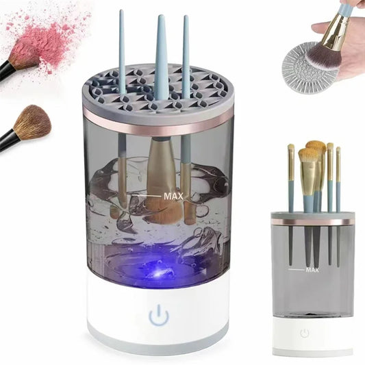 Makeup Brushes Cleaner Machine Portable USB Electric Cosmetic Brush