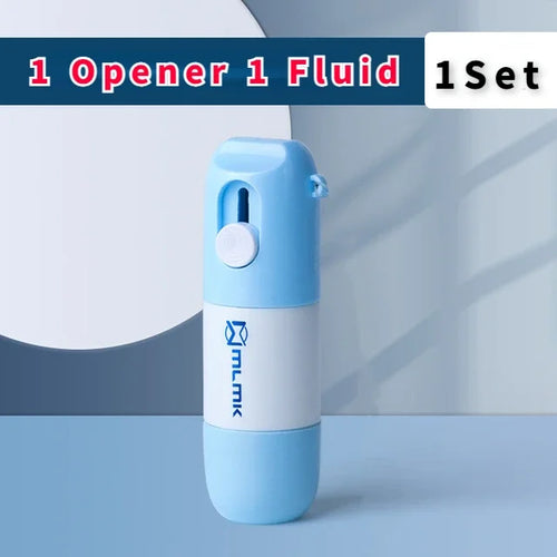 Thermal Paper Easer Mail Opener 2 in 1 Correction Fluid with Knife