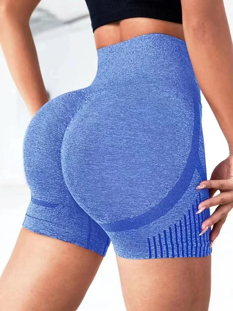 Women Yoga Shorts High Waist Workout Shorts Fitness Yoga Lift Butt