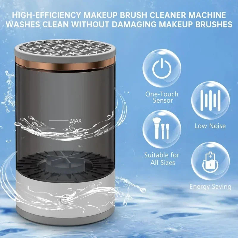 Electric Makeup Brush Cleaner Rechargeable Makeup Brushes Cleaning