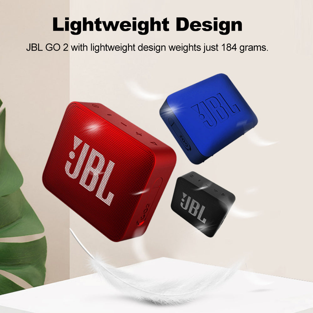 IPX7 Waterproof Wireless Portable JBL GO2 Bluetooth Speaker